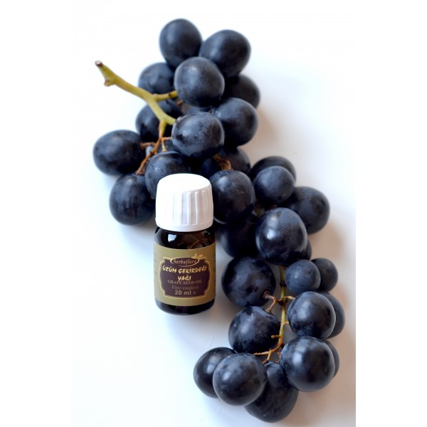 ÜZÜM ÇEKİRDEĞİ YAĞI (GRAPE SEED OIL) -20 ml